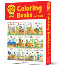 Title: Coloring Books: Pack of 12 Copy Color Books For Children (Creative Crayons), Author: Wonder House Books