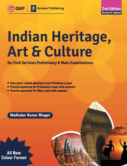 Indian Heritage, Art and Culture (Preliminary & Main) 2ed - Multicolour ...