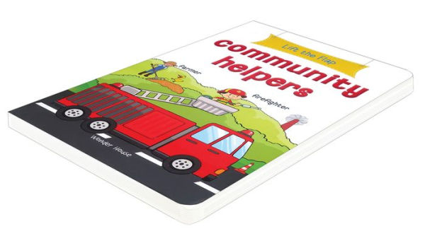 Lift the Flap: Community Helpers: Early Learning Novelty Board Book For Children