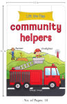Alternative view 7 of Lift the Flap: Community Helpers: Early Learning Novelty Board Book For Children