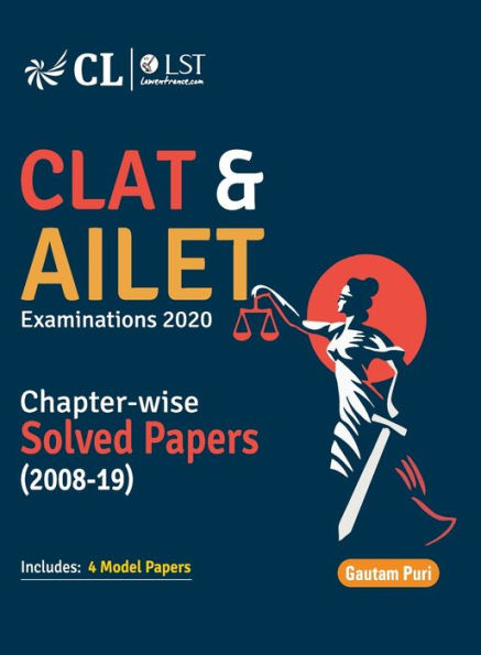 Clat And Ailet Chapter Wise Solved Papers 2008 2019 By Gautam Puri Paperback Barnes And Noble® 8088