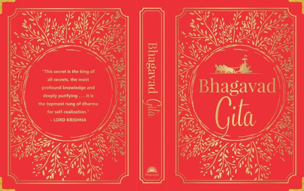 Bhagavad Gita (Deluxe Silk Hardbound)