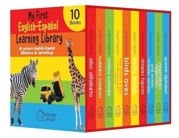 My First English - Espa ol Learning Library (Mi Primera English - Espa ol Learning Library): Boxset of 10 English - Spanish Board Books