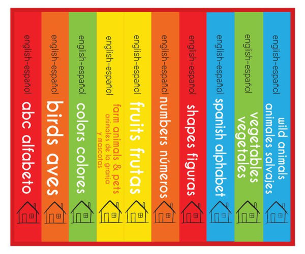 My First English - Espa ol Learning Library (Mi Primera English - Espa ol Learning Library): Boxset of 10 English - Spanish Board Books
