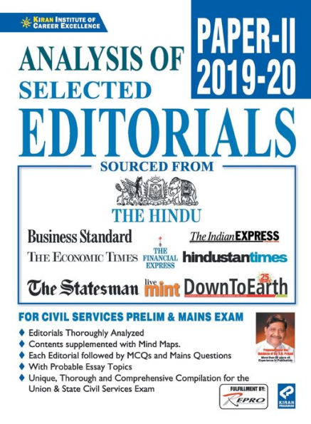 Analysis of Selected Editorials Paper- (2019-2020