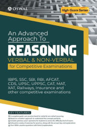 Title: An Advanced Approach to Verbal & Non-Verbal Reasoning for Competitive Exams, Author: Oswal Publishers