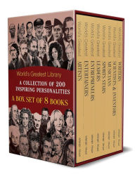 Title: World's Greatest Library: A Collection of 200 Inspiring Personalities (Box Set of 8 Biographies), Author: Wonder House Books