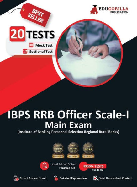 IBPS RRB Officer Scale 1 Main Exam 2023 (English Edition) - 8 Full Length Mock Tests and 12 Sectional Tests (2400 Solved Questions) with Free Access to Online Tests