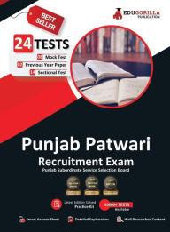 Title: Punjab Patwari Recruitment Exam Preparation Book 8 Full-length Mock Tests + 21 Sectional Tests + 2 Previous Year Papers Complete Practice Kit By EduGorilla, Author: EduGorilla Prep Experts