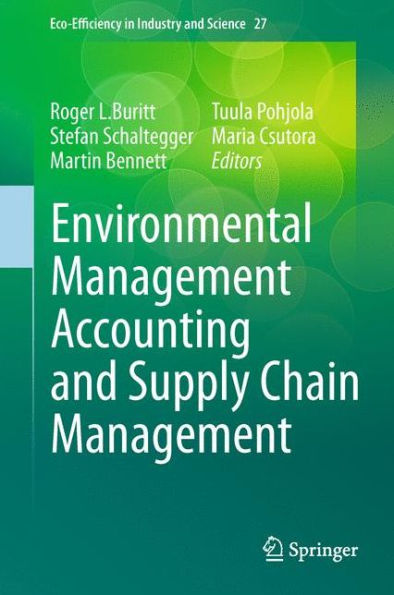 Environmental Management Accounting and Supply Chain Management / Edition 1