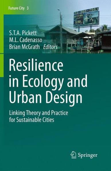 Resilience Ecology and Urban Design: Linking Theory Practice for Sustainable Cities