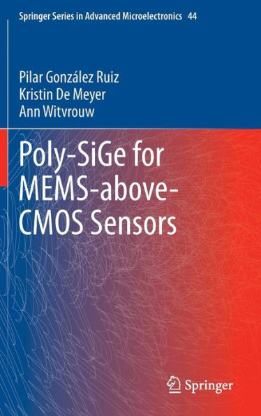 Poly-SiGe for MEMS-above-CMOS Sensors