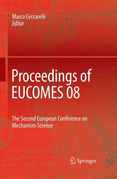 Proceedings of EUCOMES 08: The Second European Conference on Mechanism Science