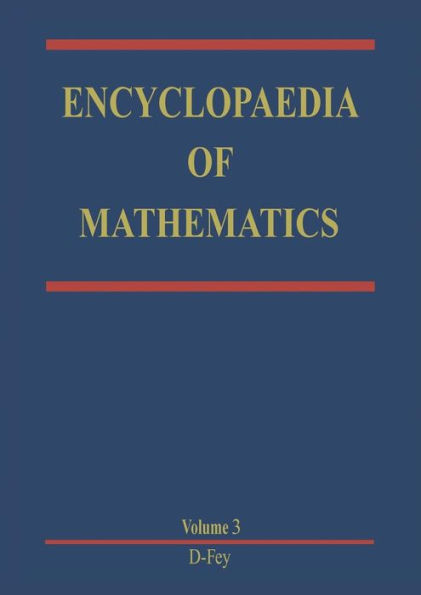 Encyclopaedia of Mathematics: Volume 3