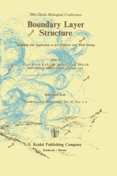 Boundary Layer Structure: Modeling and Application to Air Pollution Wind Energy