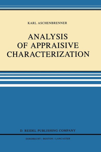 Analysis of Appraisive Characterization