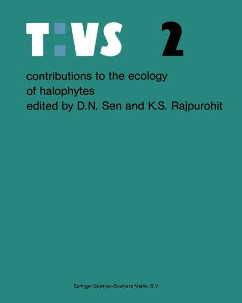 Contributions to the ecology of halophytes