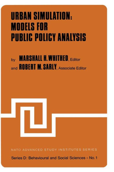 Urban Simulation: Models for Public Policy Analysis