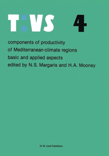 Components of productivity of Mediterranean-climate regions Basic and applied aspects: Proceedings of the International symposium on photosynthesis, primary production and biomass utilization in Mediterranean-type ecosystems, held in Kassandra, Greece, Se