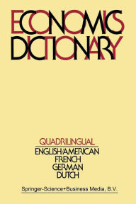 Title: Quadrilingual Economics Dictionary, Author: F.J. de Jong
