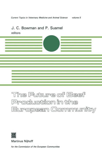 The Future of Beef Production in the European Community: A Seminar in the EEC Programme of Coordination of Research on Beef Production and Land Use, organised by M. Bonsembiante and P. Susmel. With J.C. Bowman as conference chairman, at Abano Terme, Italy