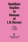 Buddhist Studies in Honour of I.B. Horner