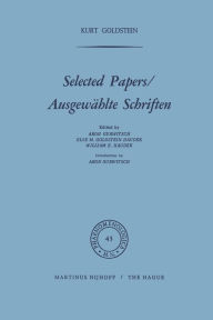 Title: Selected Papers/Ausgewählte Schriften, Author: K. Goldstein