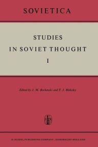 Title: Studies in Soviet Thought, Author: J.M. Bochenski