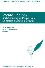 Title: Potato Ecology And modelling of crops under conditions limiting growth: Proceedings of the Second International Potato Modeling Conference, held in Wageningen 17-19 May, 1994, Author: A.J. Haverkort