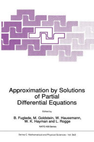 Title: Approximation by Solutions of Partial Differential Equations, Author: B. Fuglede