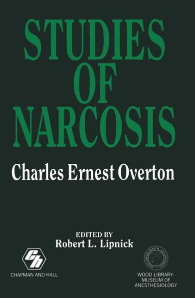 Studies of Narcosis: Charles Ernest Overton / Edition 1