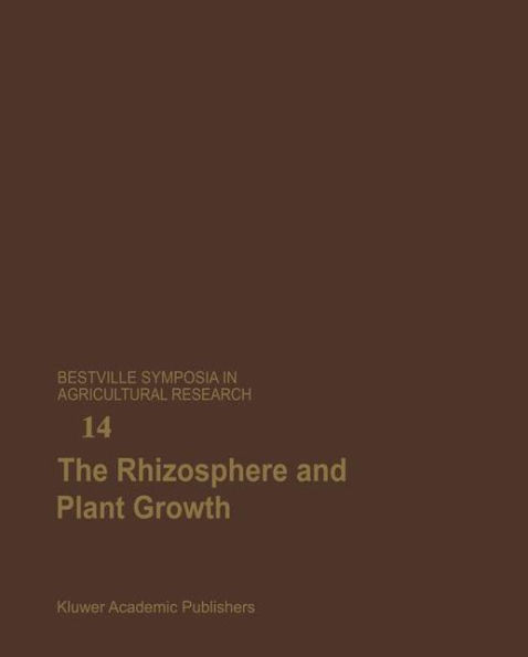 The Rhizosphere and Plant Growth: Papers presented at a Symposium held May 8-11, 1989, at the Beltsville Agricultural Research Center (BARC), Beltsville, Maryland