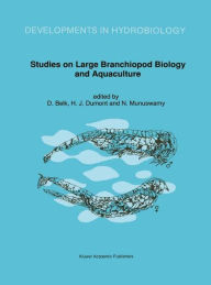 Title: Studies on Large Branchiopod Biology and Aquaculture, Author: Denton Belk