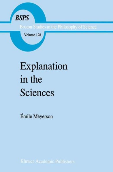Explanation the Sciences