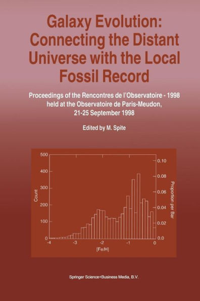 Galaxy Evolution: Connecting the Distant Universe with the Local Fossil Record: Proceedings of a Colloquium held at the Observatoire de Paris-Meudon from 21-25 September, 1998