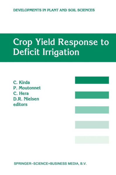 Crop Yield Response to Deficit Irrigation: Report of an FAO/IAEA Co-ordinated Research Program by Using Nuclear Techniques