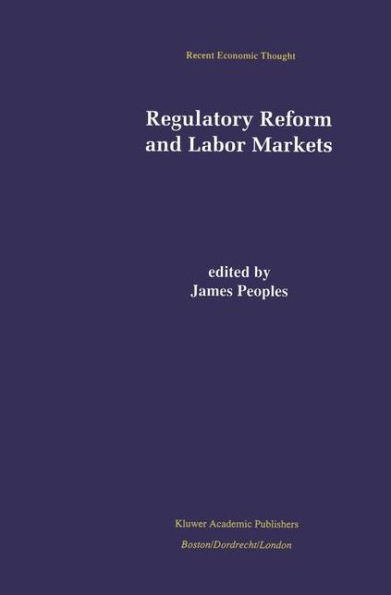 Regulatory Reform and Labor Markets