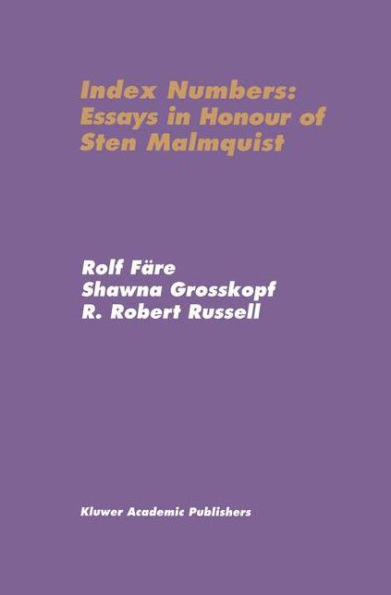 Index Numbers: Essays in Honour of Sten Malmquist