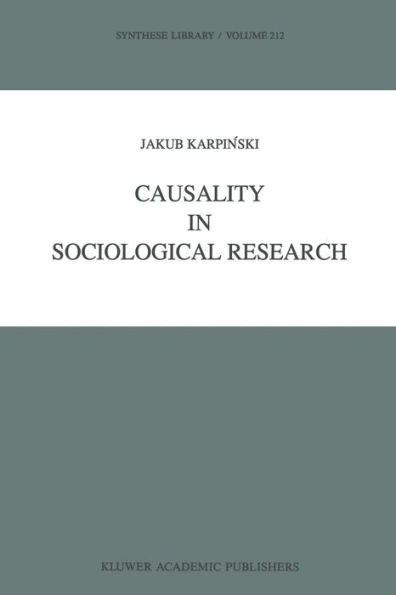 Causality in Sociological Research