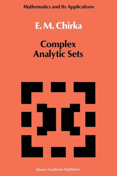 Complex Analytic Sets