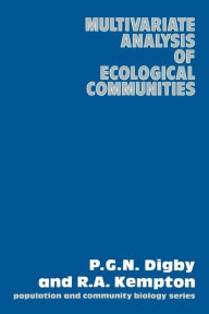 Title: Multivariate Analysis of Ecological Communities, Author: P.G.N. Digby