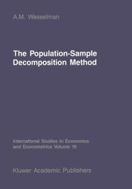 Title: The Population-Sample Decomposition Method: A Distribution-Free Estimation Technique for Minimum Distance Parameters, Author: A.M. Wesselman