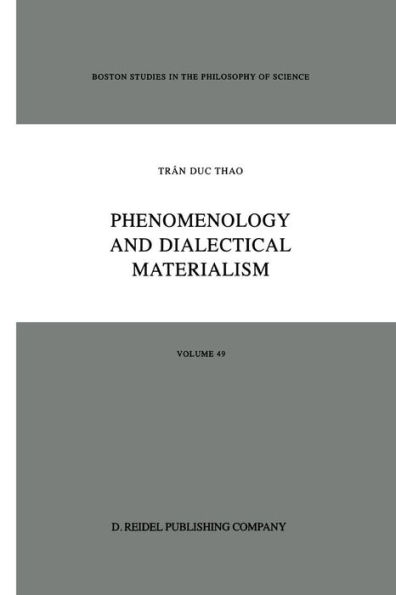 Phenomenology and Dialectical Materialism