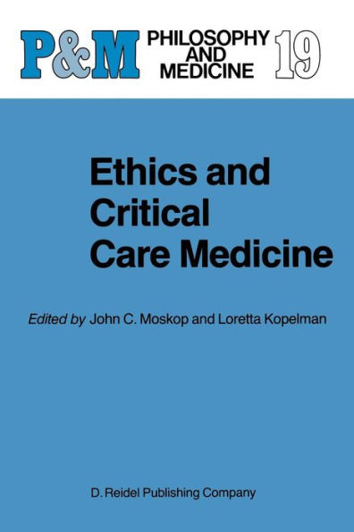 Ethics and Critical Care Medicine
