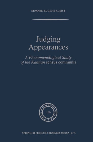 Judging Appearances: A Phenomenological Study of the Kantian sensus communis