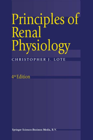 Principles of Renal Physiology