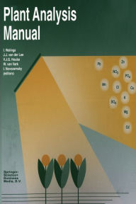 Title: Plant Analysis Manual, Author: I. Walinga