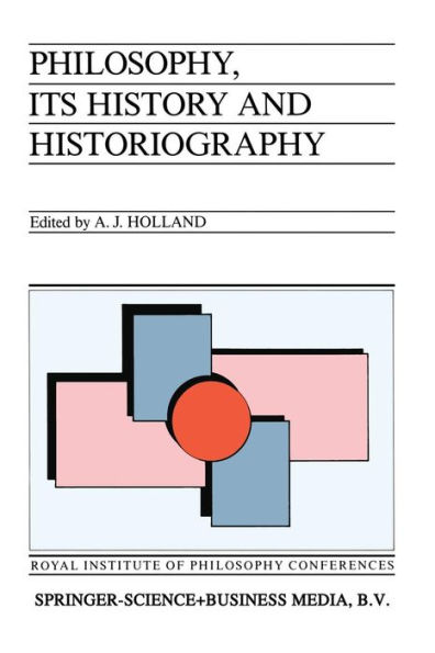 Philosophy, its History and Historiography