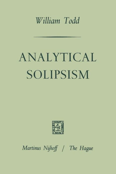 Analytical Solipsism