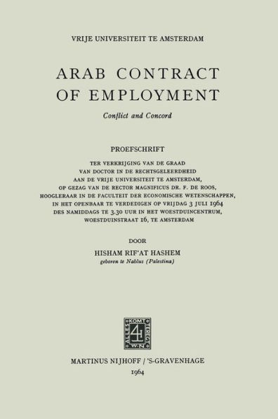 Arab Contract of Employment